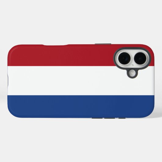 Nederland Case-Mate iPhone Case (Achterkant (horizontaal))
