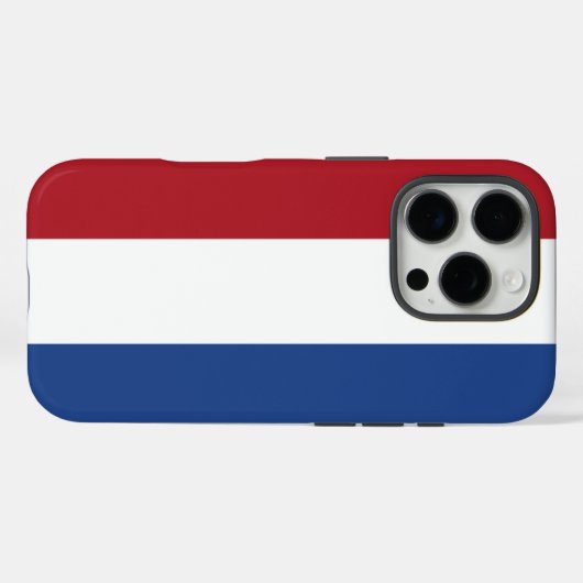 Nederland Case-Mate iPhone Case (Achterkant (horizontaal))