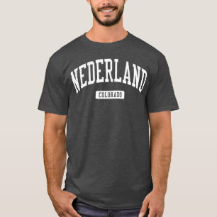 Nederland Colorado Co Athletic Sports vriend T-shirt