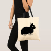 Nederland Dwarf Rabbit Canvas tas (Voorkant (product))