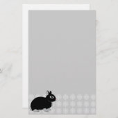 Nederland Dwarf Rabbit Silver Marten Stationery Briefpapier (Voorkant / Achterkant)