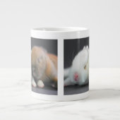 Nederland Dwarf Rabbits Grote Koffiekop (Voorkant)