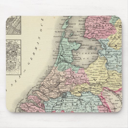 Nederland en België 2 Muismat (Voorkant)