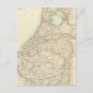 Nederland en België 3 Briefkaart
