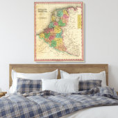 Nederland en België Canvas Afdruk (Insitu (Slaapkamer))