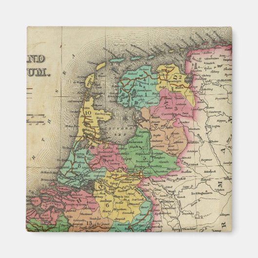 Nederland en België Magneet (Voorkant)