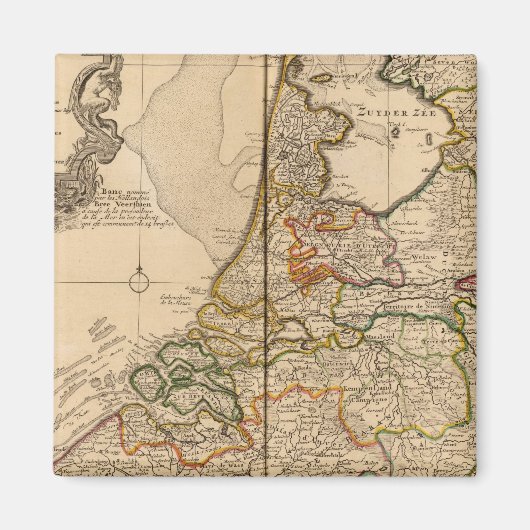 Nederland en België Magneet (Voorkant)