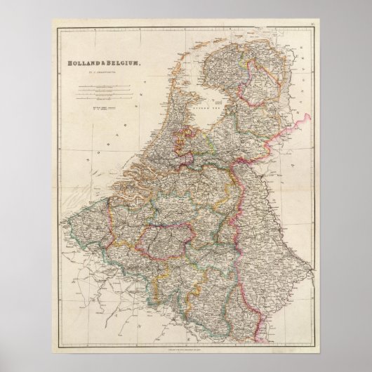 Nederland en België Poster (Voorkant)