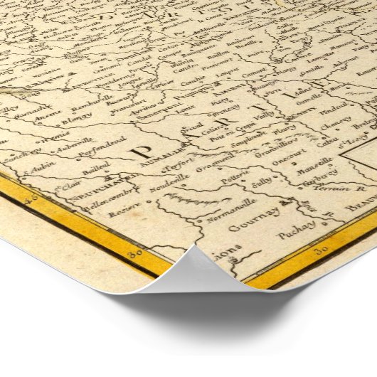 Nederland en België Poster (Hoek)