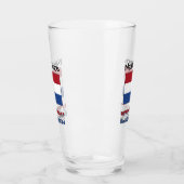 Nederland en Nederlanders Vlag Persoonlijk Glas (Links)
