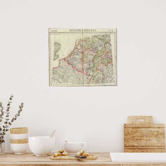 Nederland, Europa 13 Poster (Keuken)