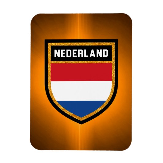 Nederland Flag Magneet (Verticaal)