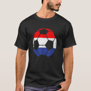 Nederland Football Wereld Voetbal Nederlands Fan L T-shirt