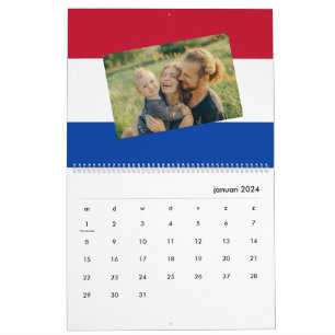 Nederland   Fotokalender   Nederlandse Vlag 2024 Kalender