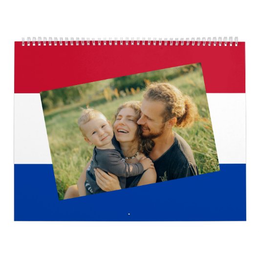 Nederland | Fotokalender | Nederlandse Vlag 2024 Kalender (Hoes)