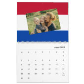Nederland | Fotokalender | Nederlandse Vlag 2024 Kalender (Mar 2026)