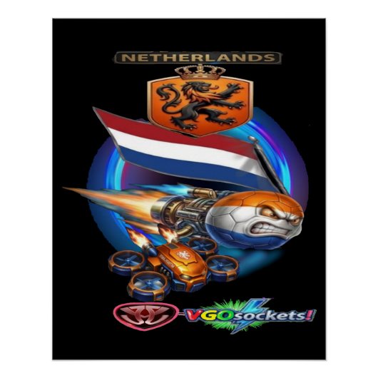 Nederland-G-Bal Perfect Poster (Voorkant)