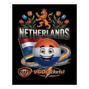 Nederland-G-Bal Perfect Poster