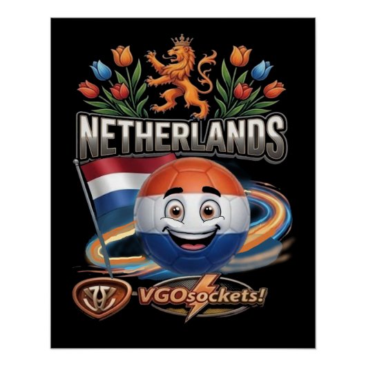 Nederland-G-Bal Perfect Poster (Voorkant)