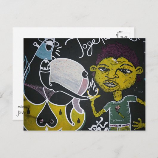 Nederland: Geef me de vibe Briefkaart (Voorkant / Achterkant)