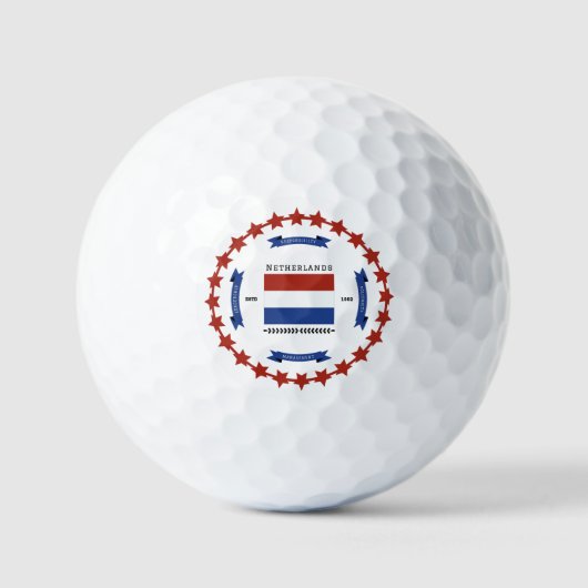 Nederland Golfballen (Voorkant)