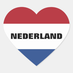 NEDERLAND HART STICKER