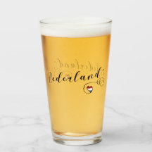 Nederland Heart Flag