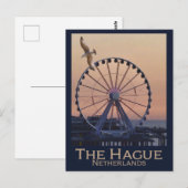  Nederland Het Haagse reuzenrad Briefkaart (Voorkant / Achterkant)