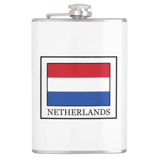 Nederland Heupfles (Voorkant)