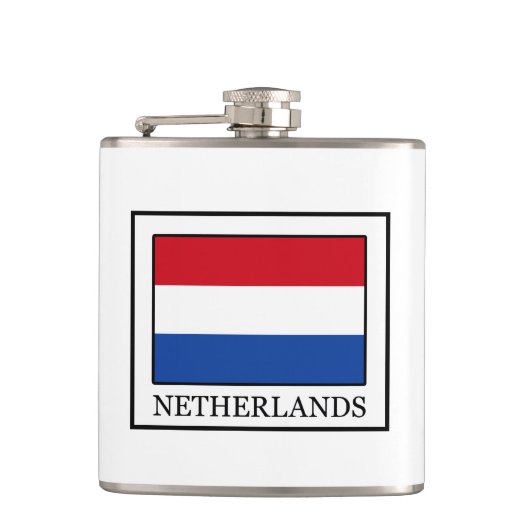 Nederland Heupfles (Voorkant)