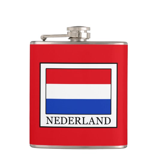 Nederland Heupfles (Voorkant)