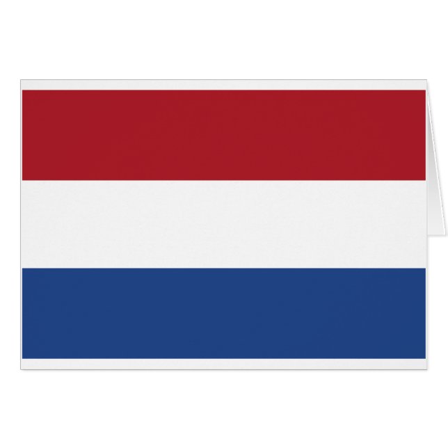 Nederland Holland Patriotic Pattern (Voorkant Horizontaal)