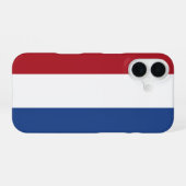 Nederland iPhone 16 Hoesje (Achterkant horizontaal)