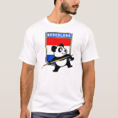 Nederland Javelin Panda T-shirt (Voorkant)
