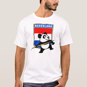 Nederland Javelin Panda T-shirt