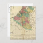 Nederland, kaart Beligium Atlas (Voorkant / Achterkant)