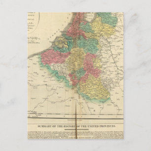 Nederland, kaart Beligium Atlas