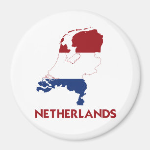 NEDERLAND KAART MAGNEET