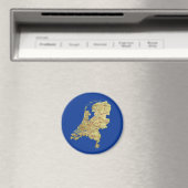 Nederland Kaart Magneet (Insitu (Vaatwasser))