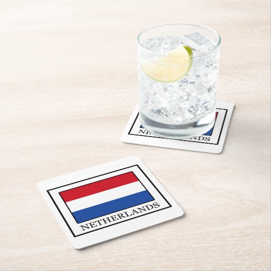 Nederland Kartonnen Onderzetters (Insitu)