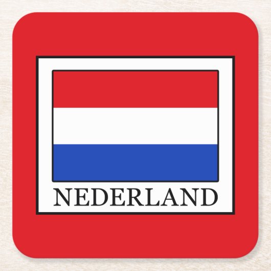 Nederland Kartonnen Onderzetters (Voorkant)