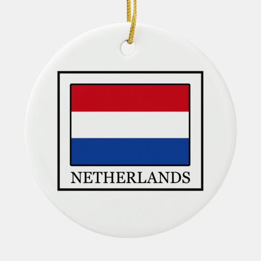 Nederland Keramisch Ornament (Voorkant)