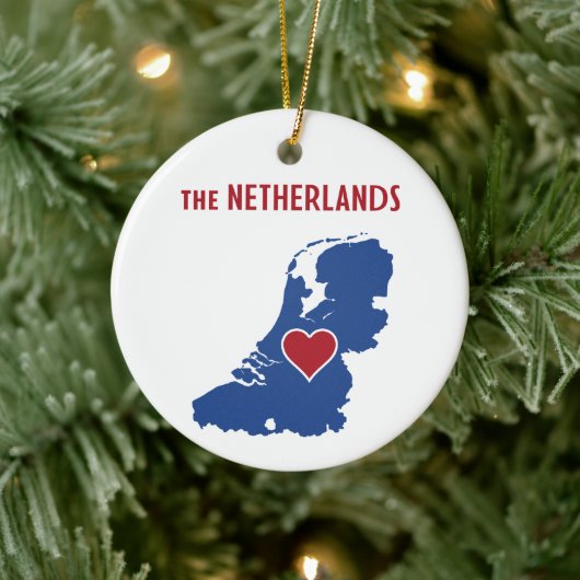 Nederland Keramisch Ornament (Boom)