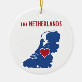 Nederland Keramisch Ornament (Voorkant)