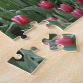 Nederland, Keukenhoff Gardens, tulpen. Legpuzzel (Zijkant)