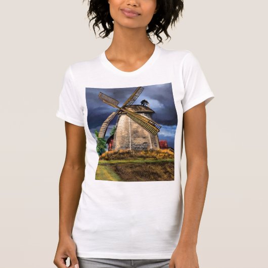 Nederland Landschap T-shirt (Voorkant)