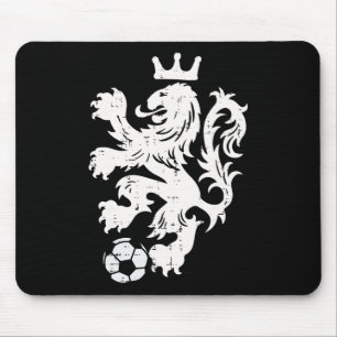 Nederland Leeuw Nederlands Oranje Voetbal Fan Mann Muismat