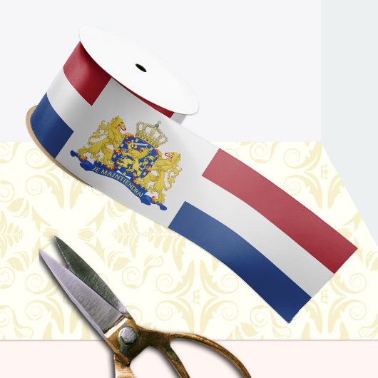 Nederland lint, embleem, patriottisch, Nederlandse Satijnen Lint