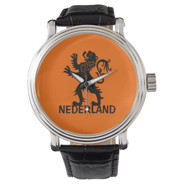Nederland Lion Horloge (Voorkant)