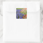 Nederland, Lisse. Keukenhof 2 Vierkante Sticker (Tas)